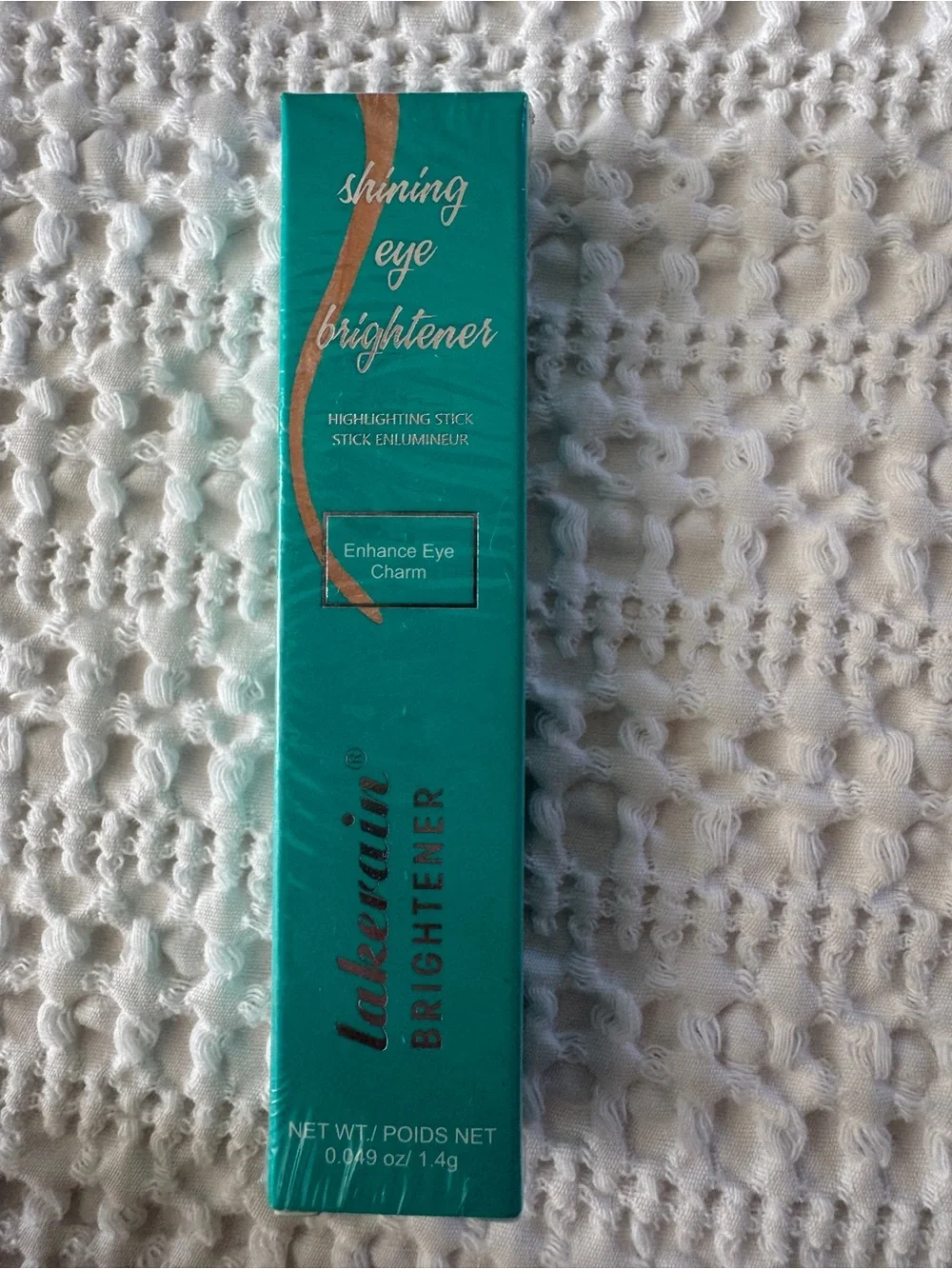 LakeRain Eye Brightener Sticks Champagne & Rose Gold NIB Set of 2
